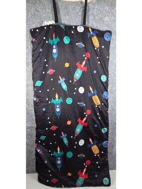 Olivet Kids Space Sleeping Bag Rockets Planets Galaxycore Camp Sleepover 56x28